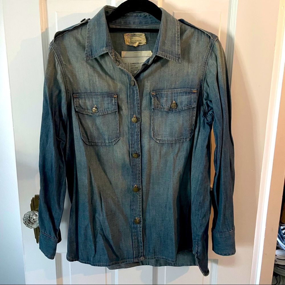 Current/Elliott Denim Shirt